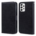 thumbnail image 2 of Case Designed for Samsung Galaxy A33 5G, Vintage PU Leather Wallet Book Case Magnetic Closure Credit Card Holder Kickstand Shock-Absorbing Flip Case Compatible with Samsung Galaxy A33 5G - Black, 2 of 8