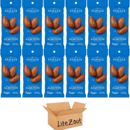 Dry Almonds, 1.5oz (12 pack), by