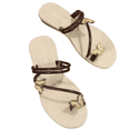 thumbnail image 2 of SMihono Flip Flops Sandals Womens Summer Casaul Womens Summer Slippers Rhinestone & Butterfly Decorate Toe Ring Design Sandals Slipper On Clearance, 2 of 8