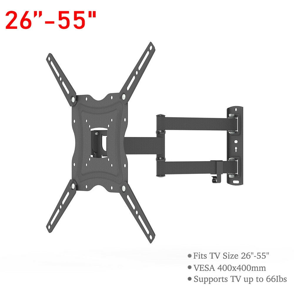 Heavy Duty TV Wall Mount for Most 26-55 inch Flat and Curved TVs up to ...