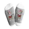 thumbnail image 2 of Shldybc Christmas Fuzzy Socks For Women Men Soft Warm Cozy Cabin Plush Fleece Comfy Winter Sleep Slipper Socks Christmas Gifts for Men Women, Day Gifts, Cozy and Warm Socks Christmas Gifts, 2 of 2