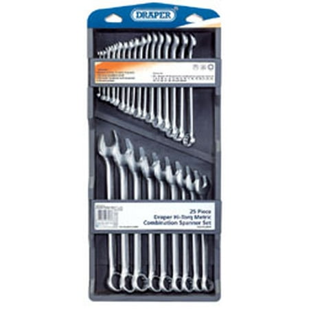

Draper 26696 25 Piece Hi-Torq Metric Combination Spanner Set