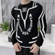 thumbnail image 3 of Suéter de punto para hombre, ropa popular coreana, moda de otoño e invierno, prendas de punto, ropa de calle, nuevo estilo de lujo Y2k, jerseys para hombre, 3 of 5