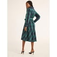 thumbnail image 4 of Free Assembly Women’s and Women's Plus Cotton Ruffle Midi Dress with Long Sleeves, Sizes XS-4X, 4 of 6