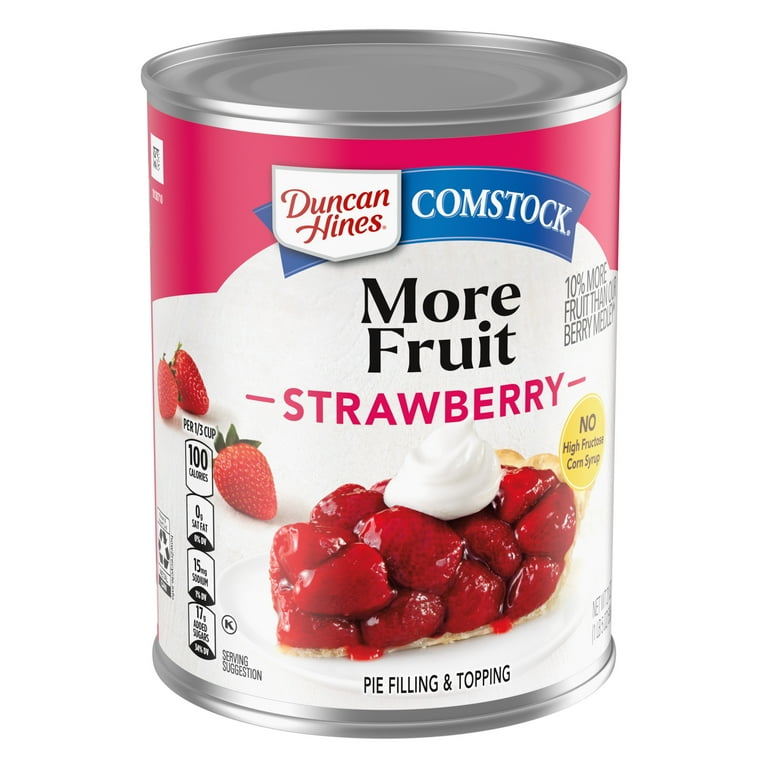 工芸品 strawberrymixpie 3 pack) Duncan Hines Comstock Premium Strawberry Pie Filling