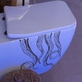 thumbnail image 2 of Calcomanías de pared, calcomanía de vinilo para pared, pegatina de decoración de inodoro de pulpo Kraken, pegatina de arte de pared, tentáculos, Kraken de baño, 2 of 5