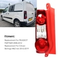 thumbnail image 3 of Aramox Car Taillight, High Power Brake Stop Tail Light Rear Turn  Reverse Car Light Waterproof Compatible With  PARTNER 2008 To 2012, 3 of 8