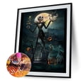 thumbnail image 2 of 5D bricolaje completo taladro diamante pintura Halloween esqueleto punto de cruz mosaico Tmvgtek decoración de arte en el hogar, 2 of 9