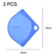 thumbnail image 2 of Bolsa de almacenamiento de mascarilla de silicona, estuche de almacenamiento impermeable de 3 piezas, 2 of 6