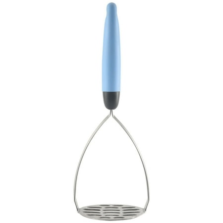 

Stainless Steel Potato Masher Stainless Steel Integrated Masher with Non- Handle Perfect for Vegetable(B)