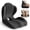 black, variant on Seat Cushion for Office Chair and Car,Lumbar Support Pillow for Back & Tailbone Pain Relief, Tailbone Pressure Relief Coccyx Pad for Office Chair, Car,Wheelchair,Home
