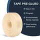 thumbnail image 4 of Bisel de Uxcell, Cinta de Veteado de Madera Pre-pegada Flexible para Bisel de Contrachapado con Adhesivo de Fusión en Caliente para Muebles Pino 1.5" x 50 ft, 4 of 7