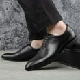 thumbnail image 6 of JITAI Men Dress Leather Shoes Men's Oxford Shoes Black Size 13, 6 of 6