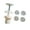 always have wealth, variant on Hand Pressure Dessert Molds Snake Money Cookie Stamp Dessert Maker New Year Festival making Cookie Pastries Tool
