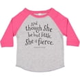 thumbnail image 3 of Inktastic Though She Be but Little Shakespeare Quote Boys or Girls Toddler T-Shirt, 3 of 5