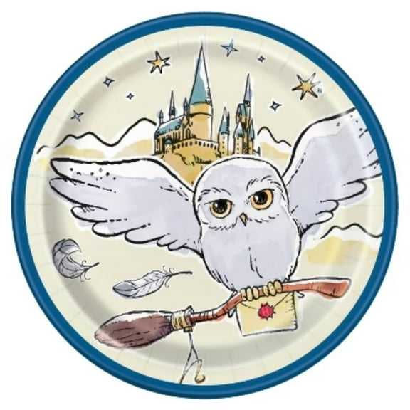 Harry Potter 7" 8ct Party Paper Snack Plates