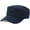 Dark Blue, variant on Adjustable Unisex Flat Top Twill Classical Baseball Cap Military Hat 22-23.6 in Cadet Cap