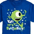 thumbnail image 3 of Disney Monsters Inc - Mike Yay It's My Birthday - Men's Short Sleeve Graphic T-Shirt, 3 of 5