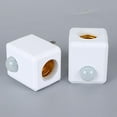 thumbnail image 2 of PC Lamp Base with Infrared Motion Sensor - Ideal for E27 LED Bulbs in Various Settings, 2 of 8