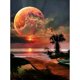 thumbnail image 1 of Cuadros Decorativos 5D bricolaje completo taladro diamante pintura puesta de sol brillo punto de cruz bordado Kit, 1 of 7