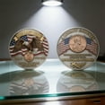 thumbnail image 4 of Final Cent Commemorative Keepsake Decorations, Nostalgic Historical Collectible Keepsake Ornaments, Retro Room Showcase Decoration, 1.6Inches, 4 of 8
