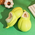 thumbnail image 6 of IROINNID Toddler Boys Girls Slip-on Plush Warm Slipper Thick Soft EVA Sole Comfortable Home Slippers, Size 18M-10Y, 6 of 6