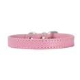 thumbnail image 1 of 2pcs Pu Leather Solid Soft Colorful Pet Dog Collar For Small Medium Large Dogs Neck Strap Adjustable Safe Labrador Puppy Kitten Cats Collar_Jiuedso, 1 of 1