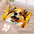 thumbnail image 5 of Corgi Dog Kitchen Rugs Indoor Rug Door Mats - Polyester, Non-Slip, Machine Washable, 5 of 6