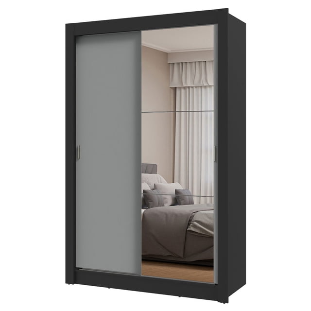 Ropero Clóset Madesa Milano 2 Puertas 1 Espejo NG