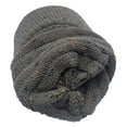 thumbnail image 4 of SHTXOZHI Warm Winter Hats for Women Knitted Crochet Beanies with Brim Outdoor Snow Ski Caps, 4 of 5