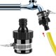 thumbnail image 2 of Conector universal para grifo Sincero adaptador de manguera acero inoxidable, 2 of 5