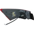 thumbnail image 2 of For Toyota Avalon Tail Light 2013 2014 2015 Passenger Side Bulbs Included Hybrid CAPA Certified For TO2805117 | 81550-07070, 2 of 4
