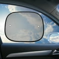 thumbnail image 5 of Greenadscape Baby Car Window Visor 1 Set Black Nylon Mesh for Sun Protection on Long Trips, 5 of 5