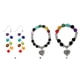 thumbnail image 4 of Guardurnaity de de chakras con piedras naturales para la paz interior Pulseras de chakras Cristales de chakras 8 mm Type3 NO3, 4 of 6