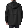 thumbnail image 3 of CHAQUETA PARKA DE TRABAJO CON CAPUCHA Y FORRO DE FELPA TÉRMICA PARA HOMBRE INSPIRAR CHIC M NEGRO, 3 of 6