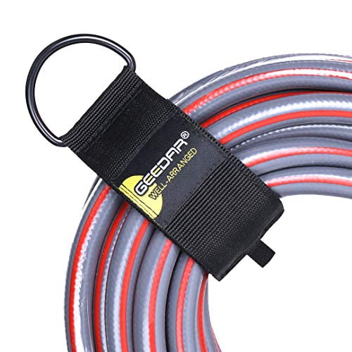 10Pcs Extension Cord Holder Storage Straps Heavy-Duty Wraps Cable D-ring Rope 