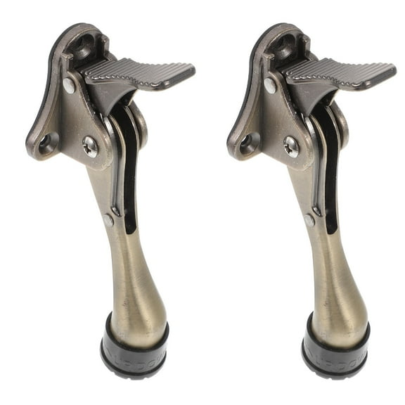 GOOHOCHY Zinc Alloy Door Stop 2Pack 4.44X1.89X1.02in For Homeowners