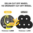 thumbnail image 3 of Cut Off Wheels DELUN, paquete de 27 pulgadas, para metal y acero inoxidable, 3 of 7