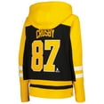thumbnail image 3 of Youth Sidney Crosby Black Pittsburgh Penguins Ageless Must-Have V-Neck Name & Number Pullover Hoodie, 3 of 4