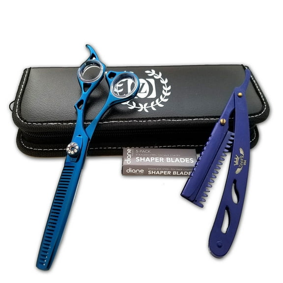 Professional Salon Hair Cutting Thinning Scissors Barber Shears Hairdressing Set