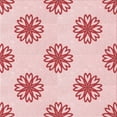 thumbnail image 1 of Ahgly Tapis d'Intérieur Lavable en Machine Carré Rouge, 4 Pieds Carré, 1 of 7