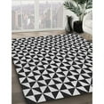 thumbnail image 2 of Ahgly Company Indoor Square Patterned Light Gray Novelty Area Rugs, 3' Square, 2 of 6