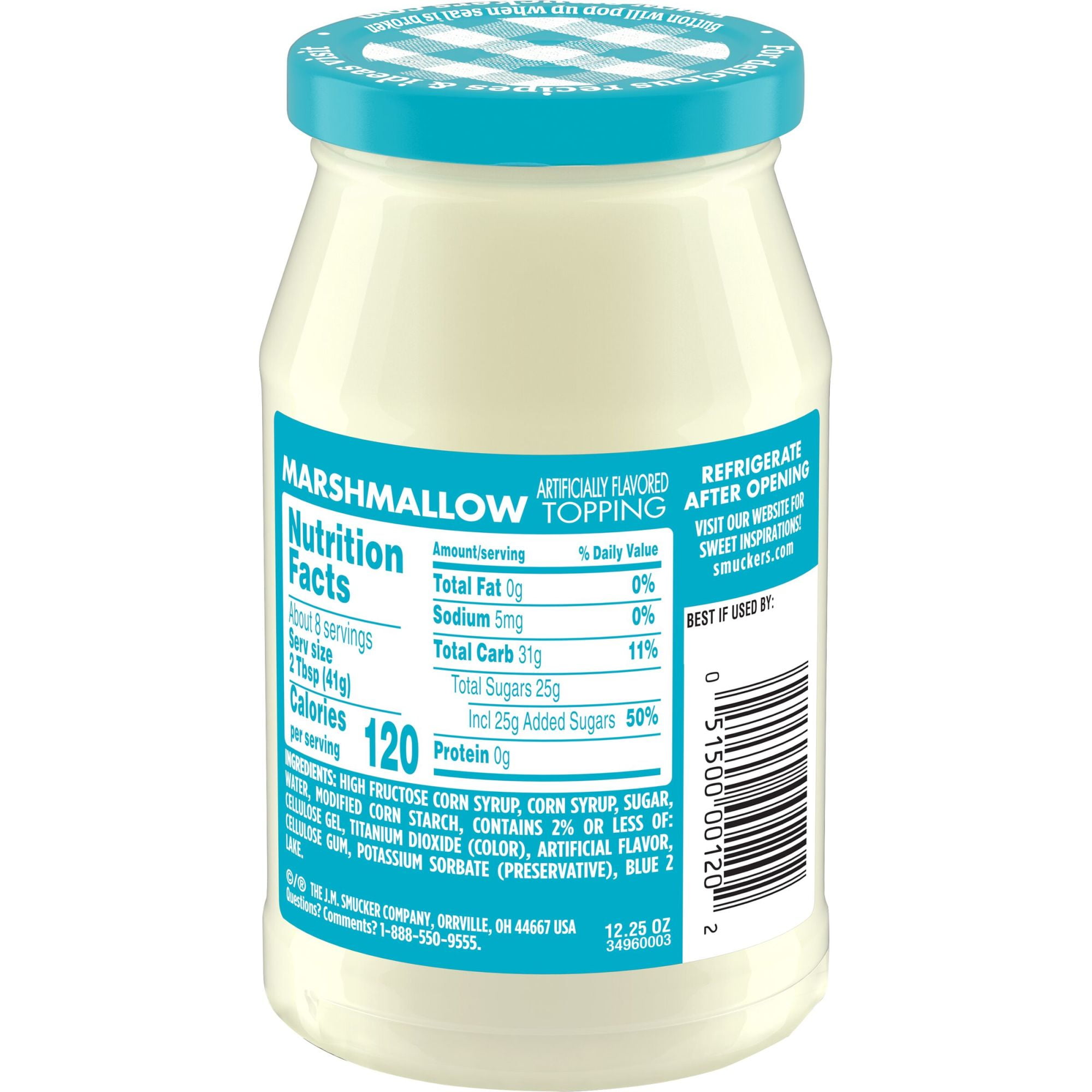 Smucker's Marshmallow Topping, 12.25 Ounces