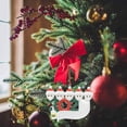thumbnail image 2 of Decoraciones navideñas Adornos con nombre para árbol de Navidad 5 personas Colgando Muñeco de nieve Saludos de bricolaje 2020 Regalos para sobrevivientes Familia Decoración navideña personalizada, 2 of 3