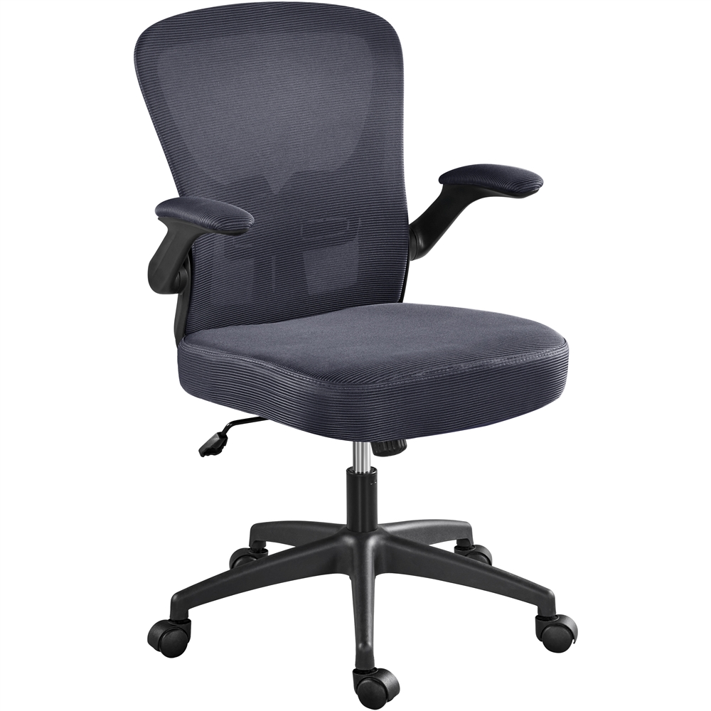 Yaheetech Adjustable Midback Ergonomic Office Chair with Lumbar