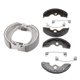 thumbnail image 3 of Zapatas de freno traseras, Kit de zapatas de freno Zapatas de freno delanteras Zapata de freno delantera Eficiencia maximizada, 3 of 9