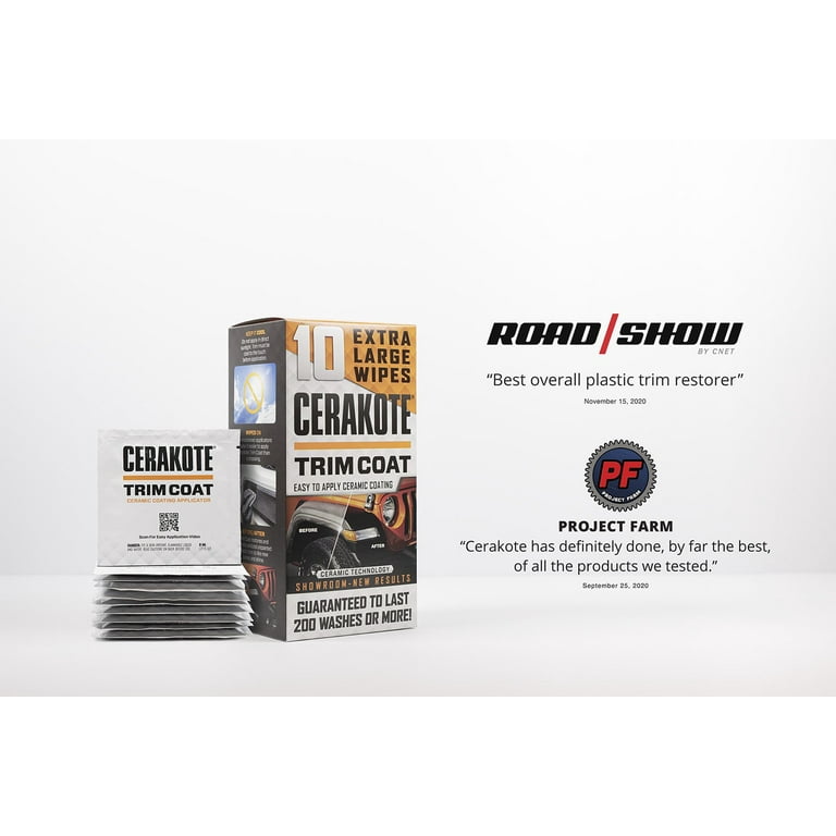  Customer reviews: CERAKOTE® Ceramic Trim Coat Kit