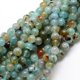 thumbnail image 1 of Dyed Natural Agate Round Beads Strands Aqua 14mm Hole: 1mm about 28pcs/strand 14.9 inch, 1 of 2