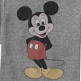 thumbnail image 2 of Boy's Mickey & Friends Classic Cartoon Smile  Performance Graphic Tee Charcoal Heather Small, 2 of 4