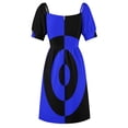 thumbnail image 6 of Black & Blue Rock n' Roll Target Sleeveless Dress evening dresses luxury 2024, 6 of 7